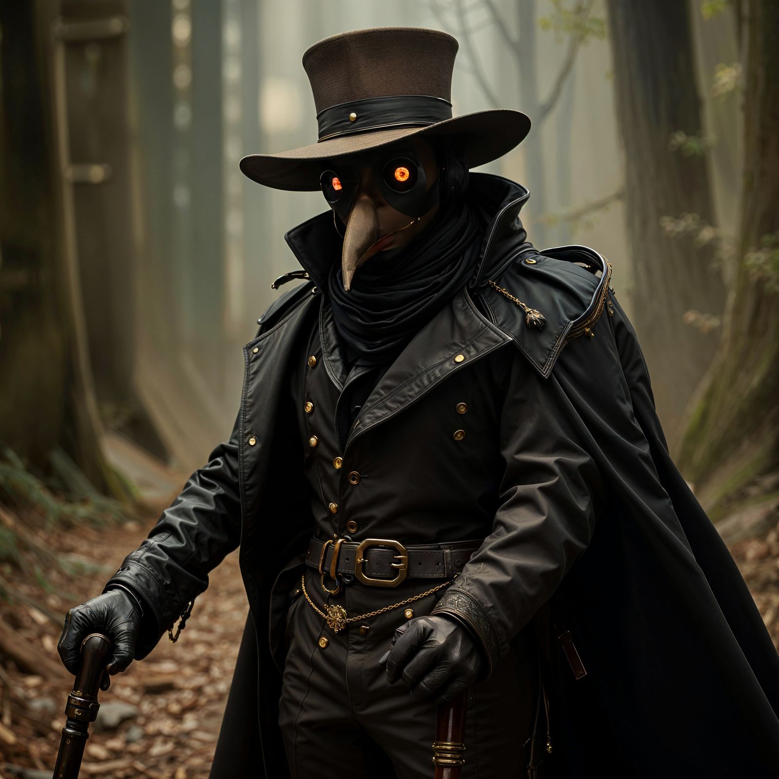 Steampunk Plague Doctor