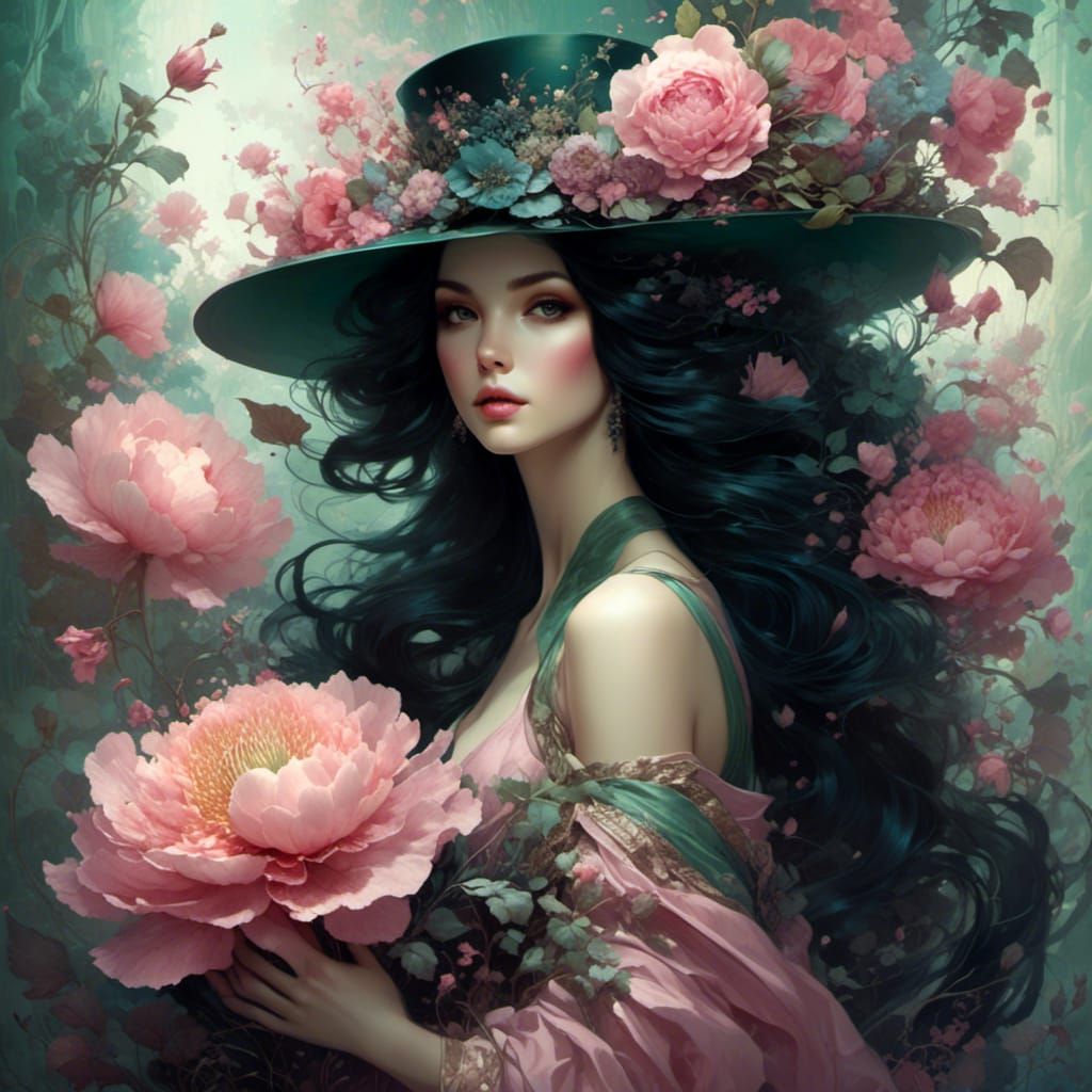 <lora:TheyLoveFlowersStyle:1.0>