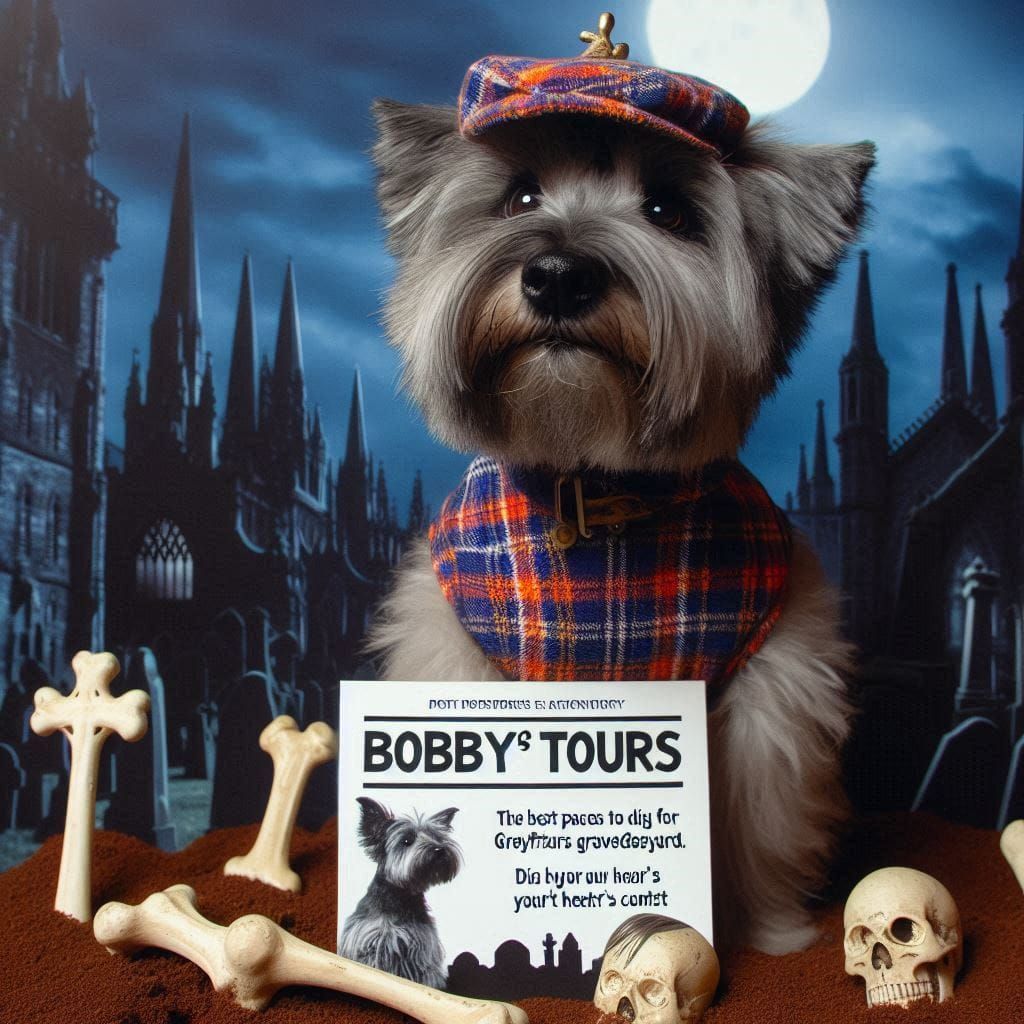 Greyfriars Bobby Leads Graveyard Tours