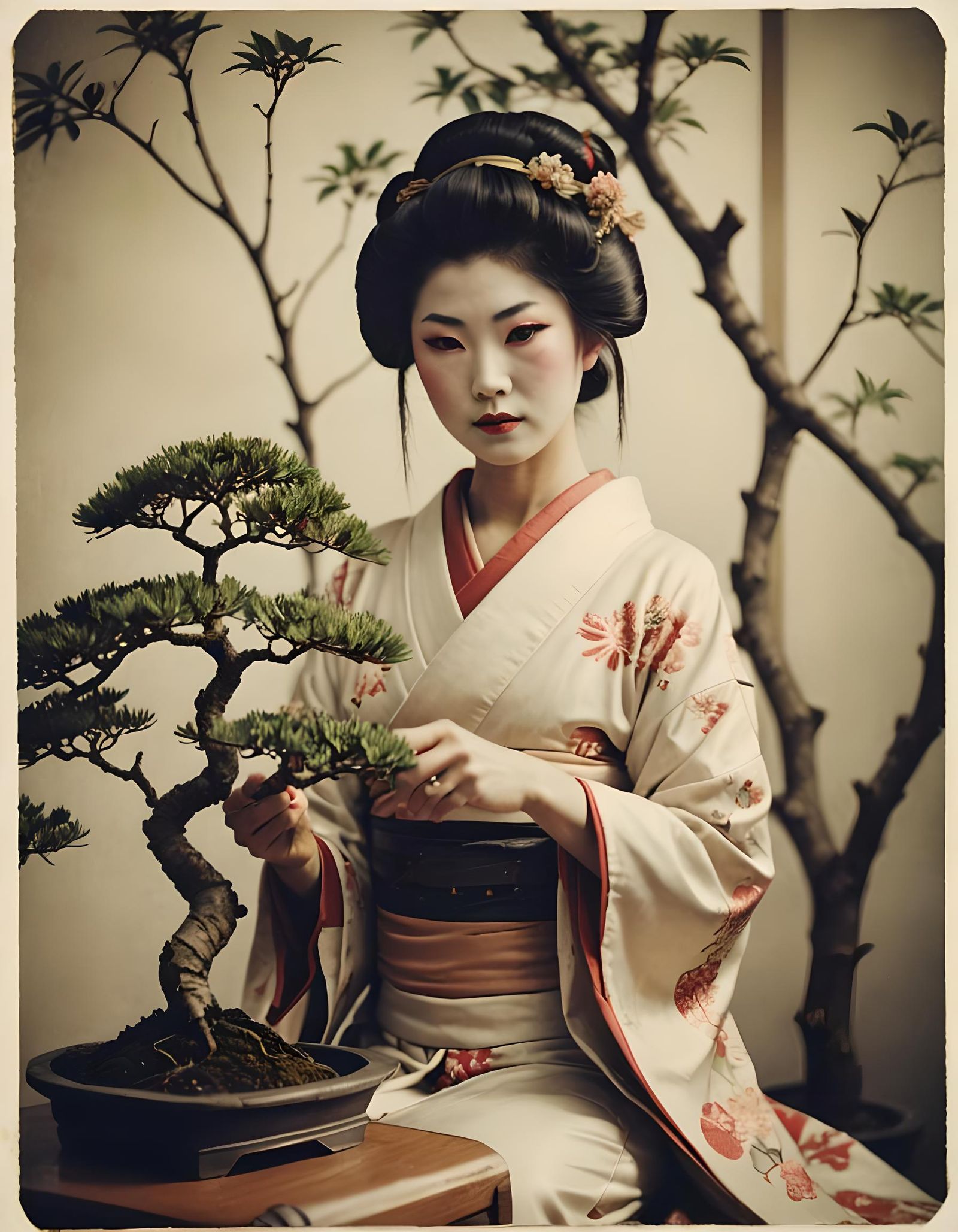 bonsai in the past  by @Krawuzzn