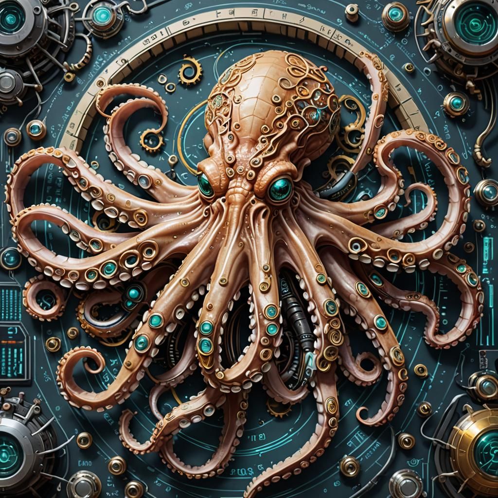 Trans-dimensional intelligence octopus