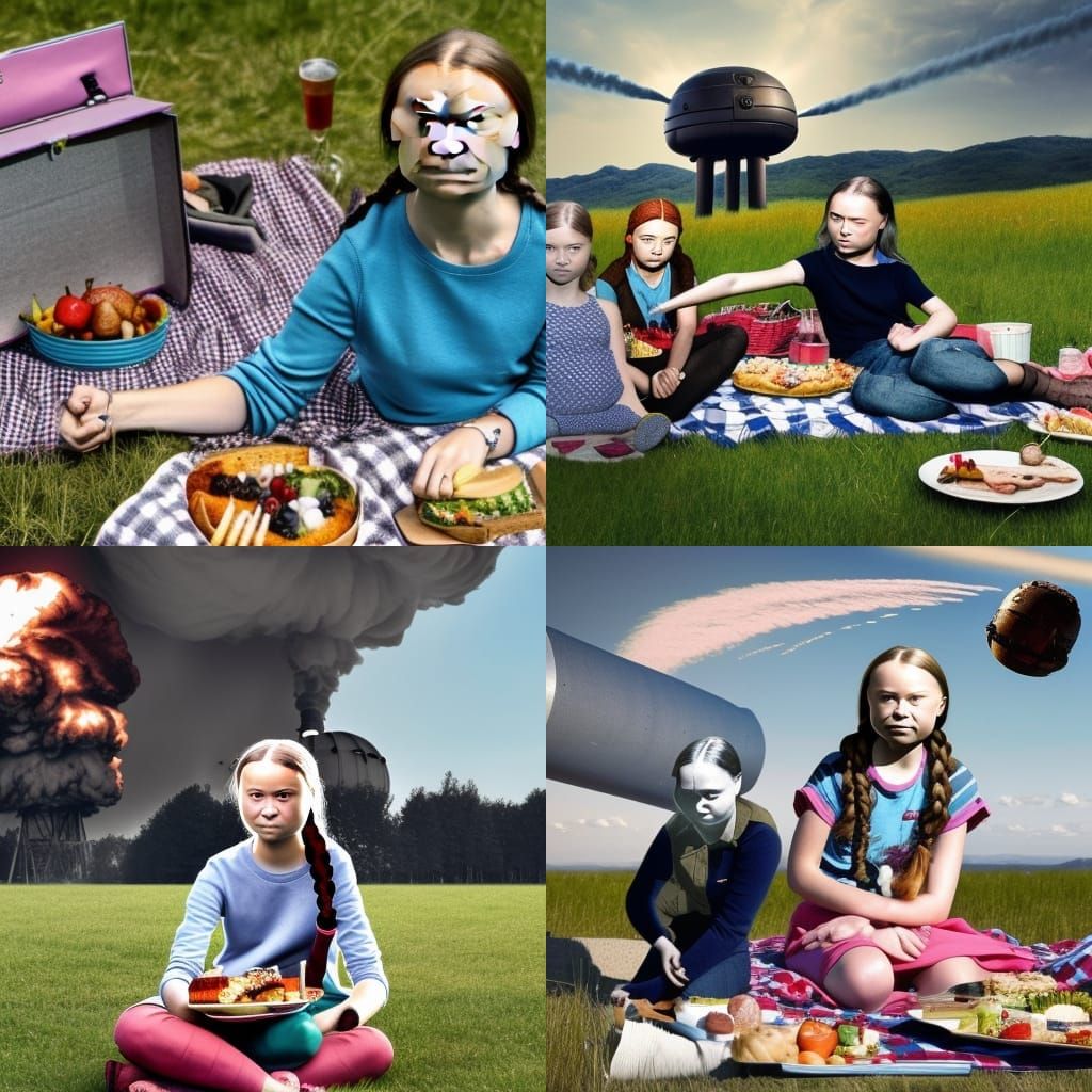 Greta Thunberg has a picnic, an atomic bomb went off in the ...