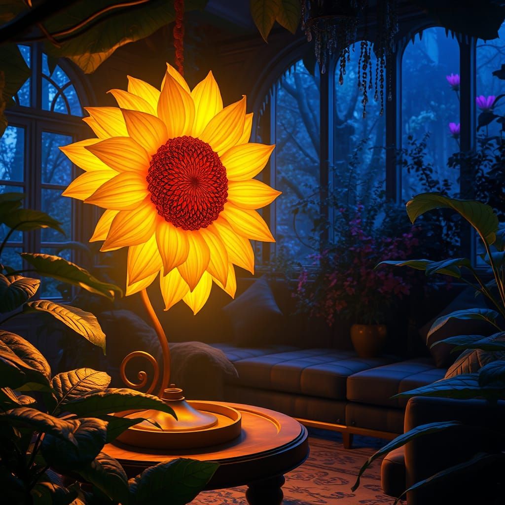 Plant Lamp  by @Ryota Muranaka