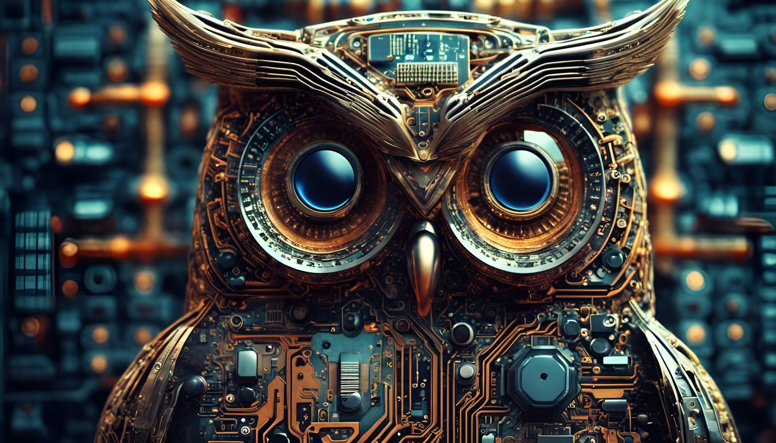The wisdom of the owl for your AI 3  by @Artificial Intelligence Artist