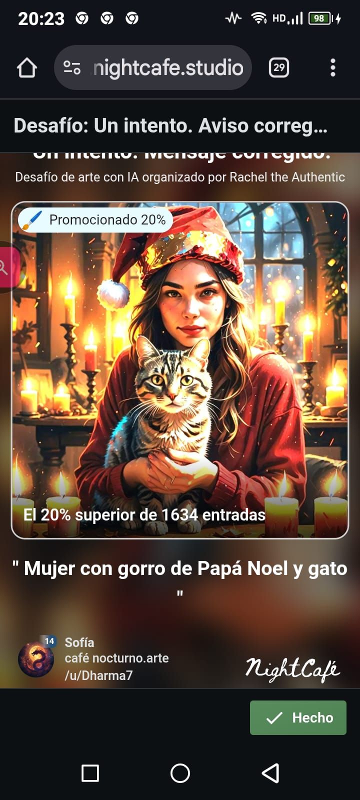 Three word challenge