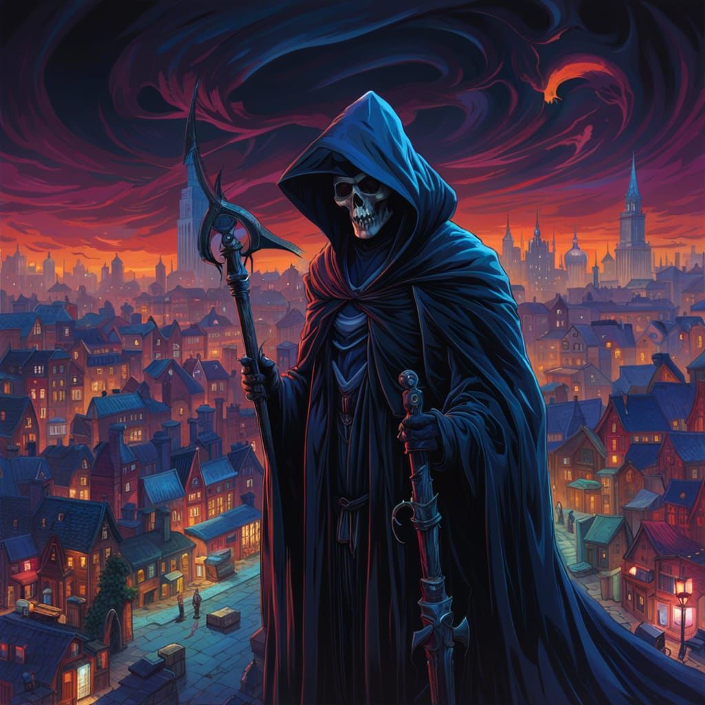 Grim Reaper  by @RubyKane