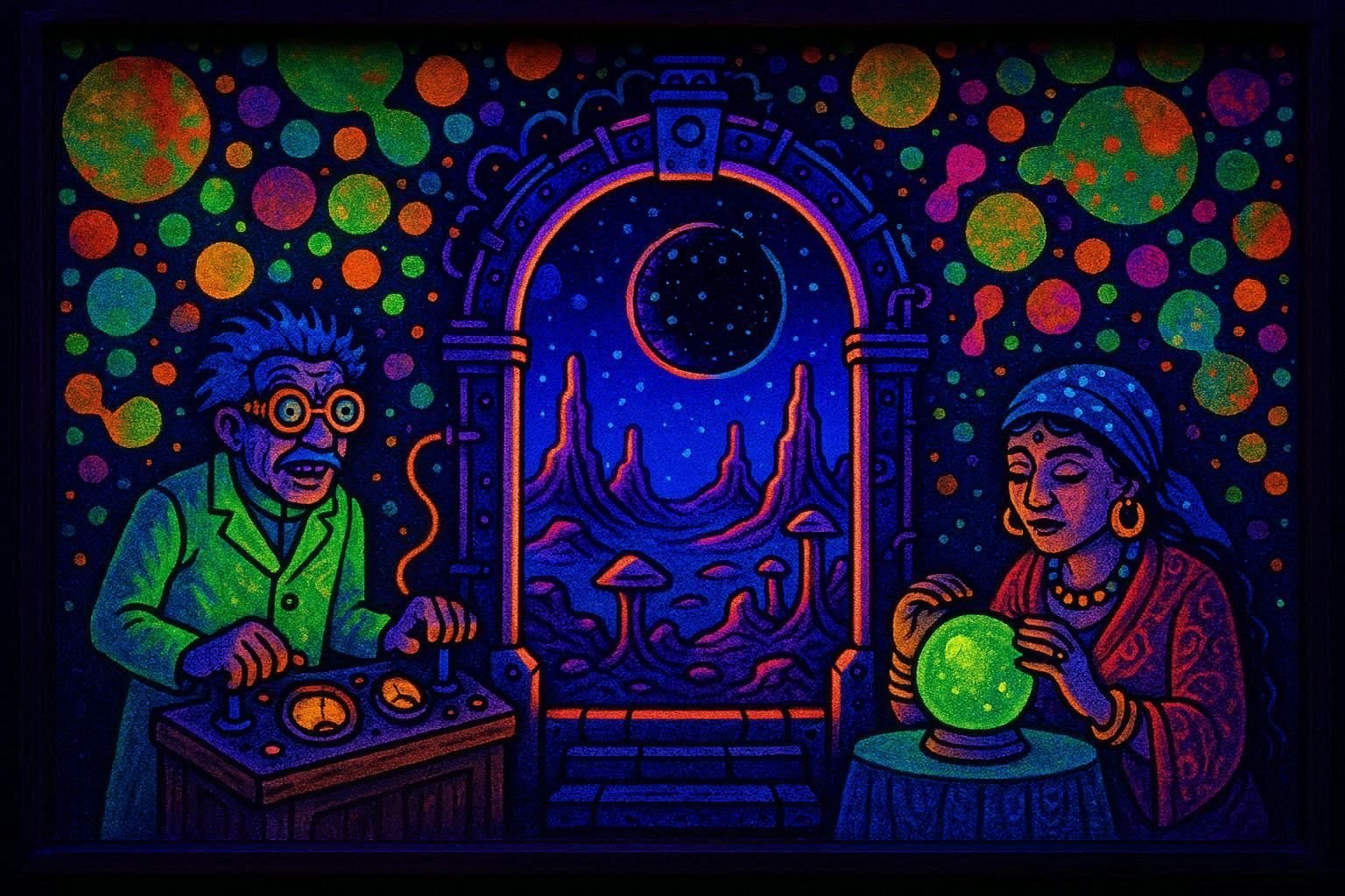 Portal al mundo de la antimateria.