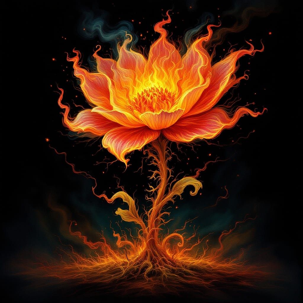 Flame Flower
