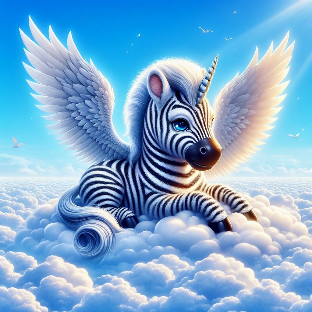 Zebra Pegacorn