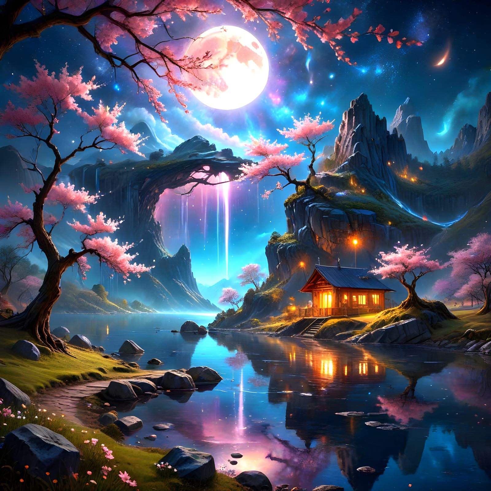 fantasy scene  by @lei sojourner 
