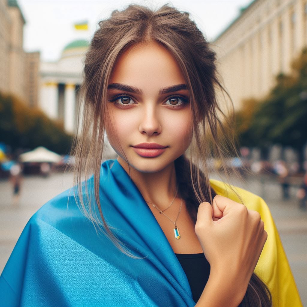 A Ukrainian girl