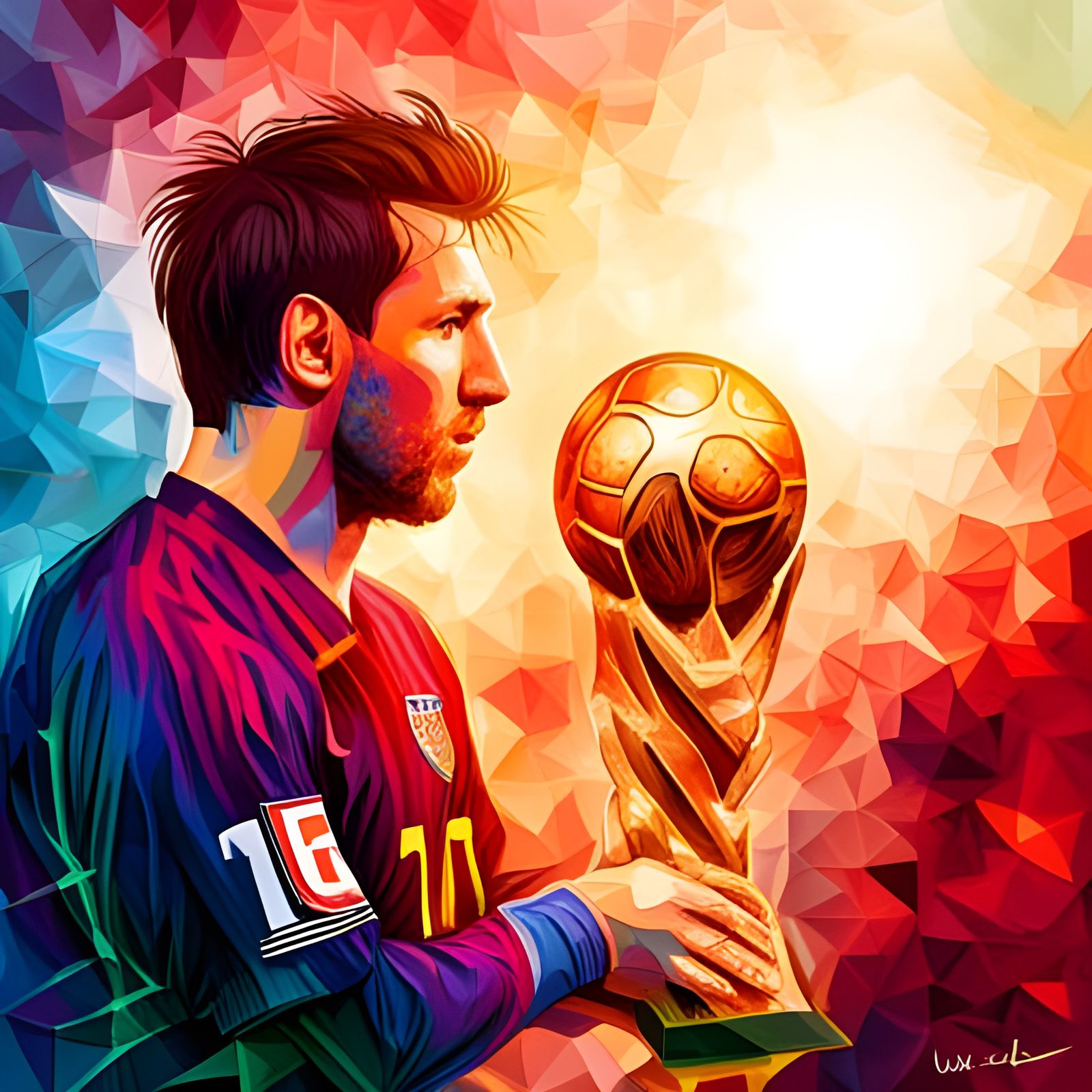 Leo Messi  by @Rion November