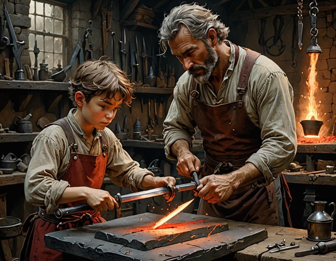 Learning the Smith's Trade  by @MelanieL