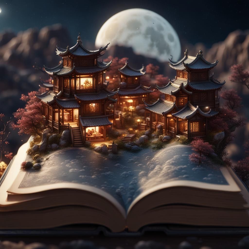 Chinese Book Village  by @Imanuela
