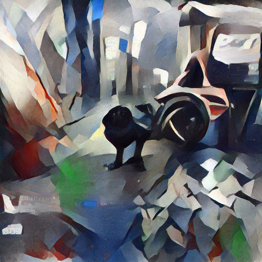 Cyber Pug meets Udnie