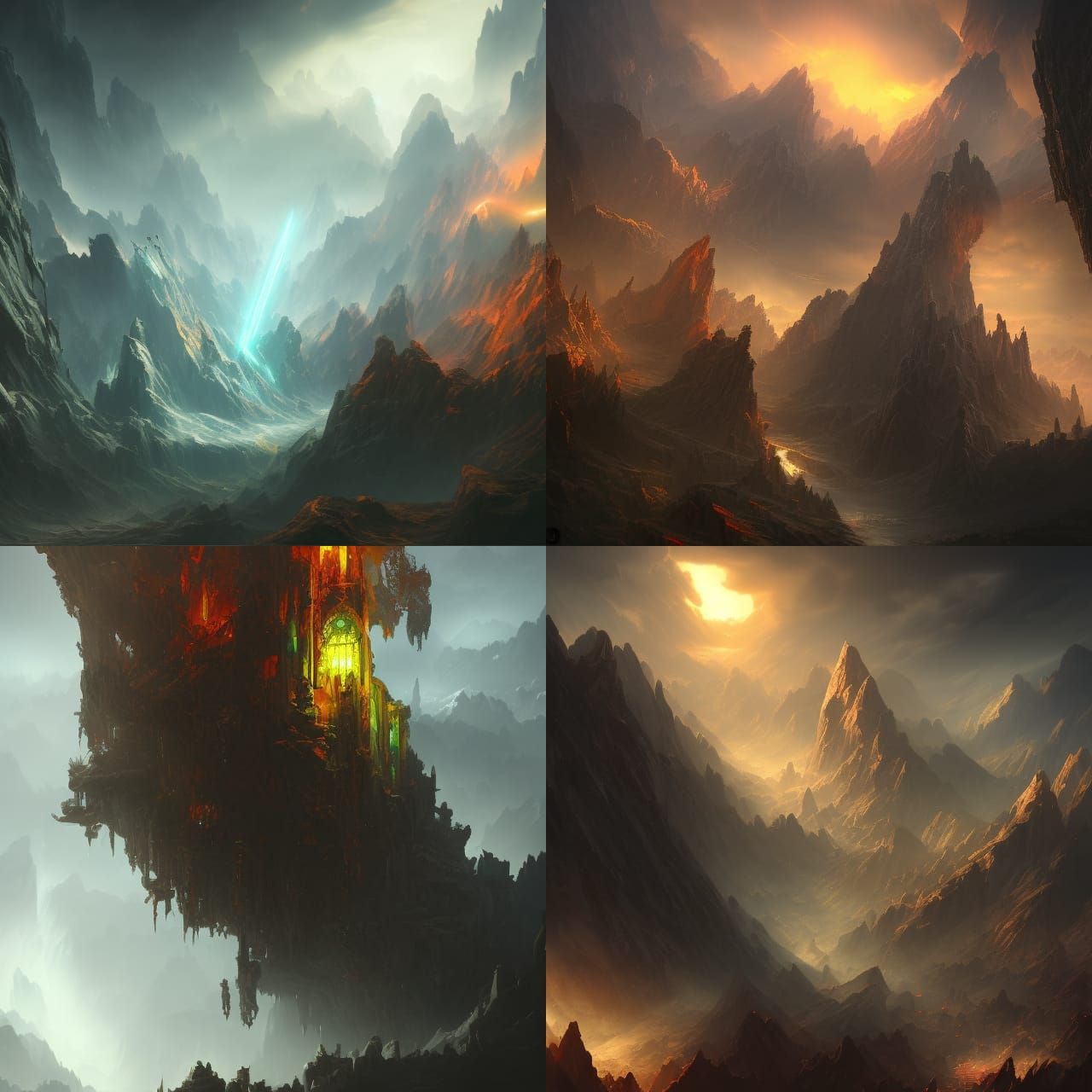 Ancient Jaws of Hells - AI Generated Artwork - NightCafe Creator