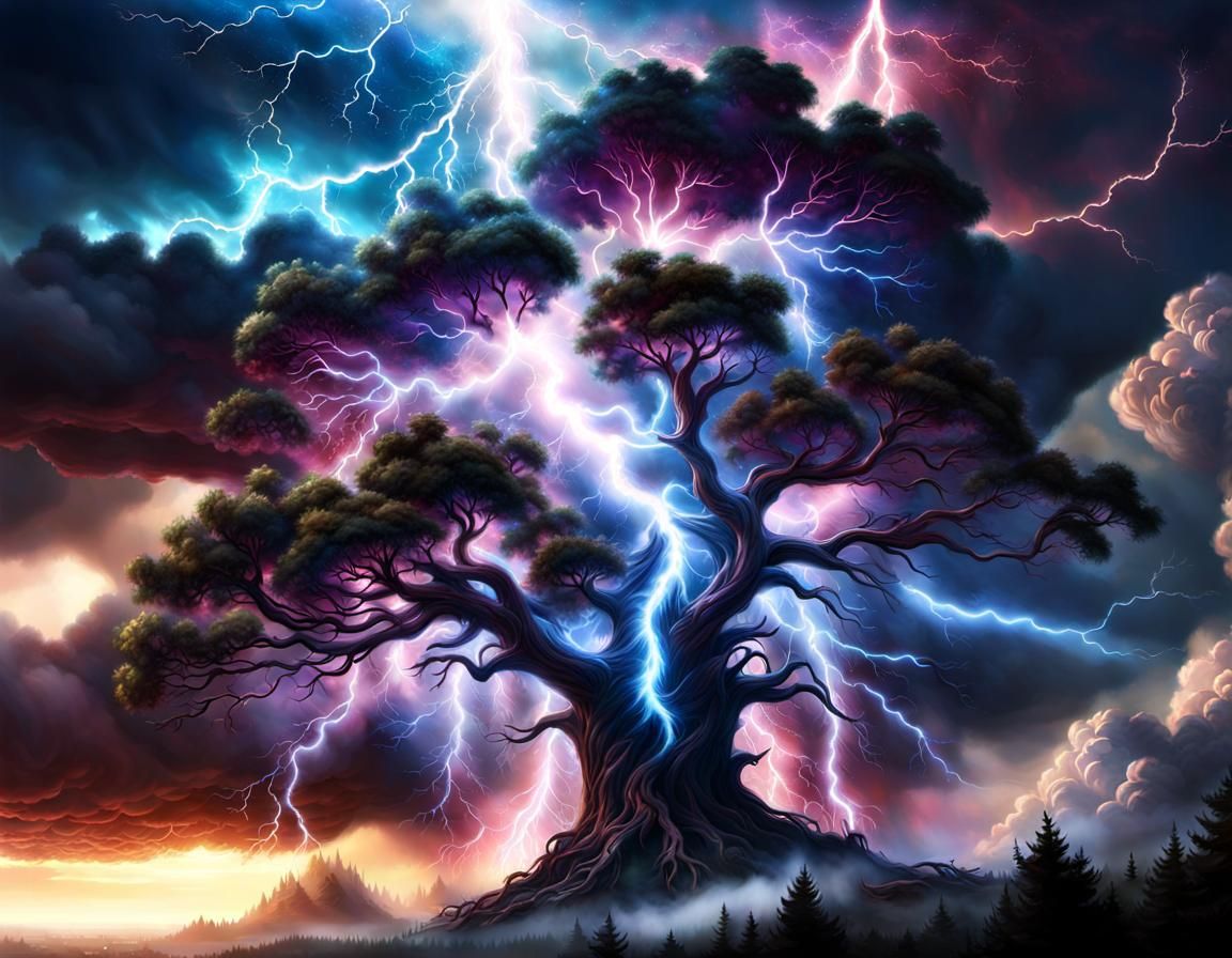 Lightning Strike⚡  by @Basic_Shmasic