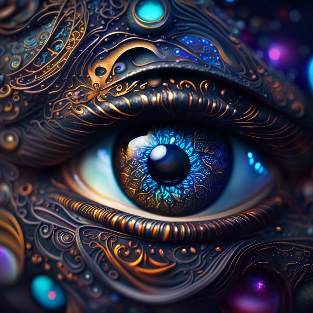 Artistic eye. - AI Generated Artwork - NightCafe Creator