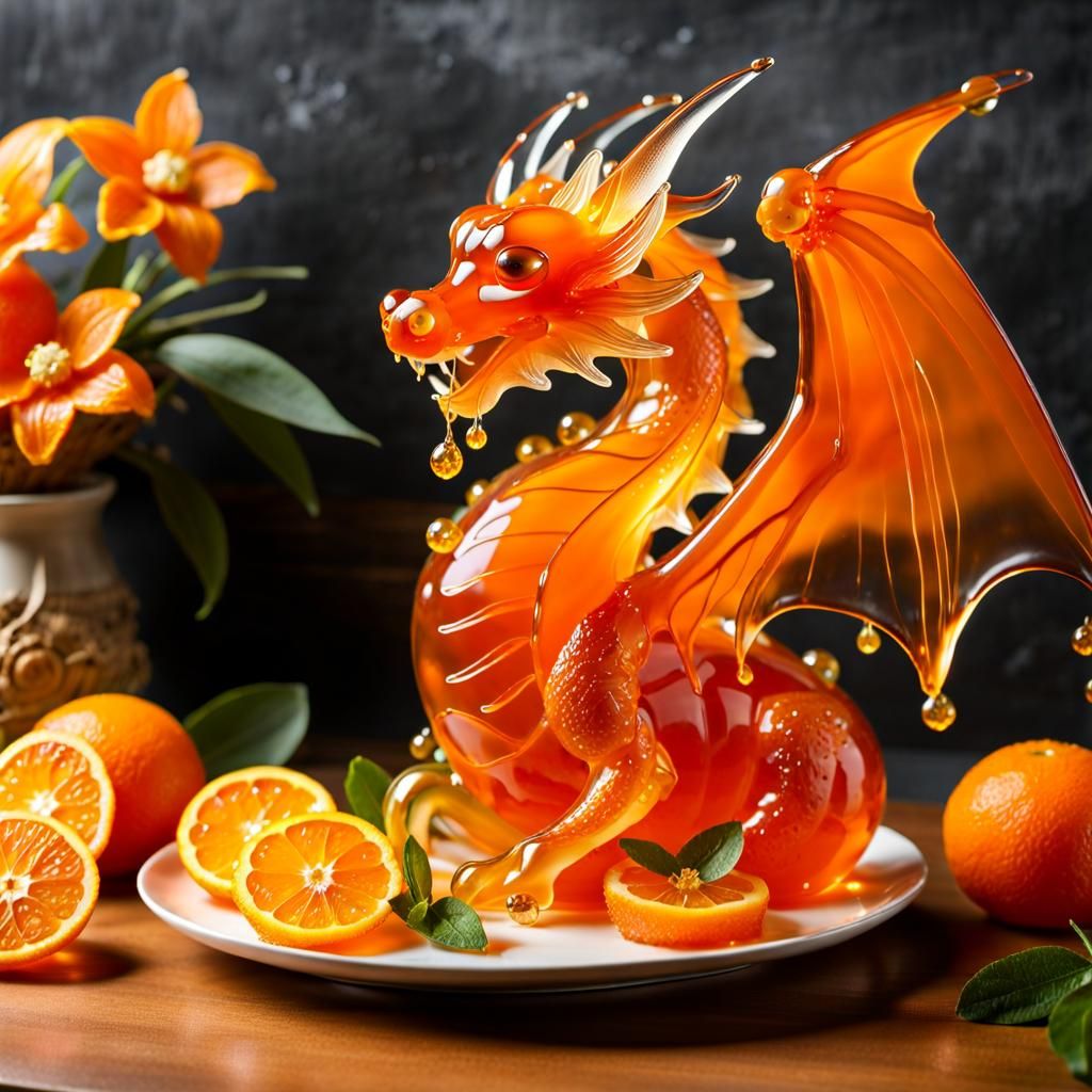 Jelly Dragon Sculpture