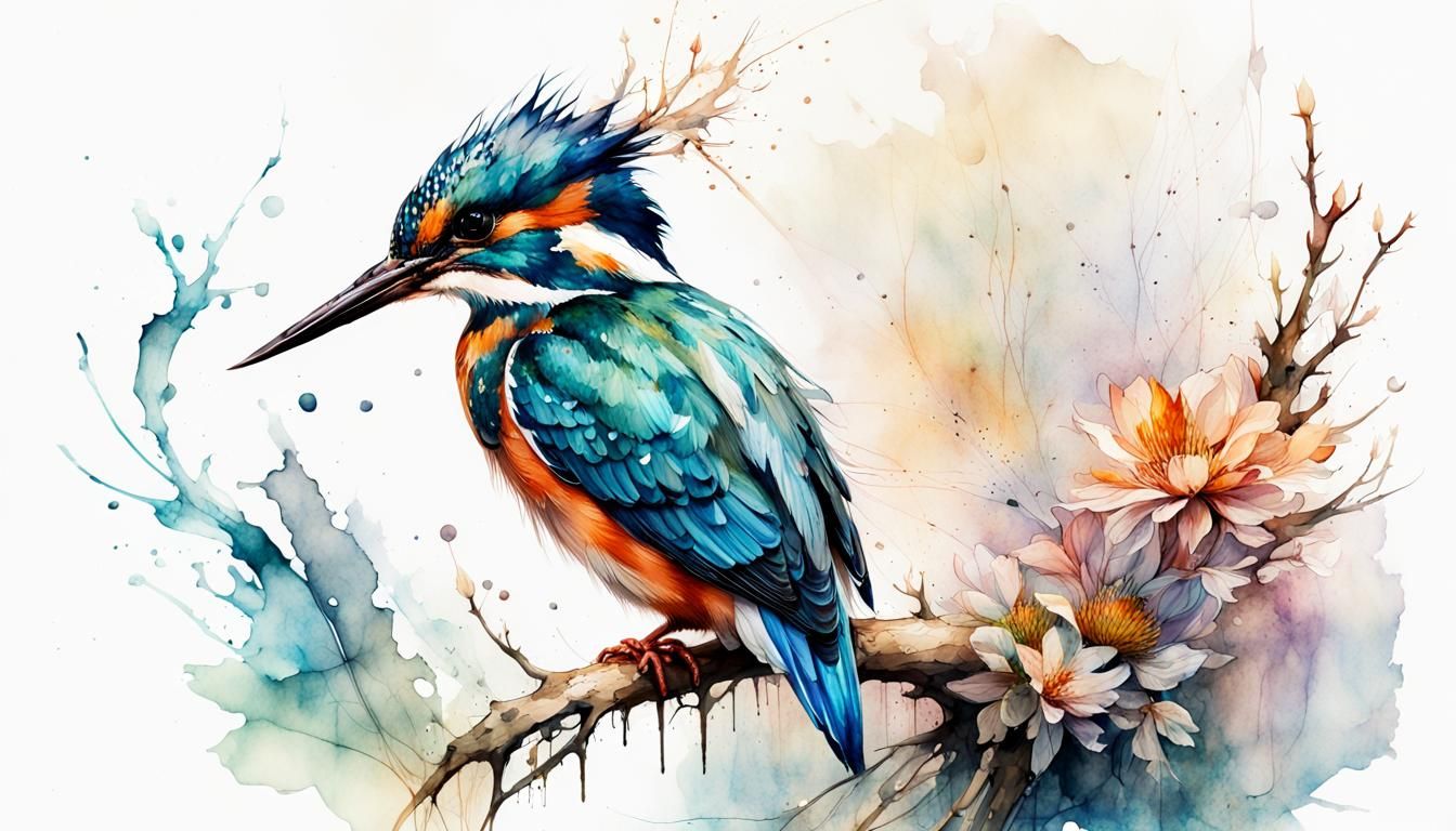Kingfisher  by @BL0550M