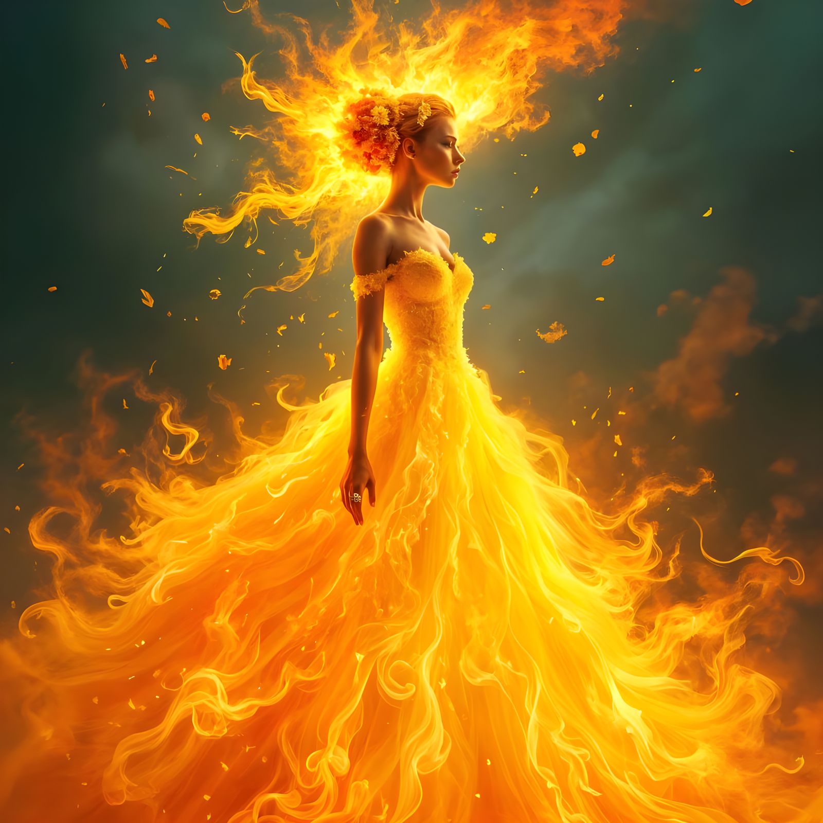 Fiery Couture
  by @Lemon Zest 