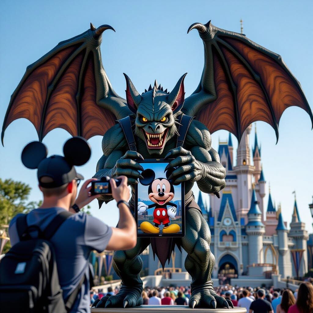 Mickey Mouse's Biggest Fan  by @WarrioroftheAges