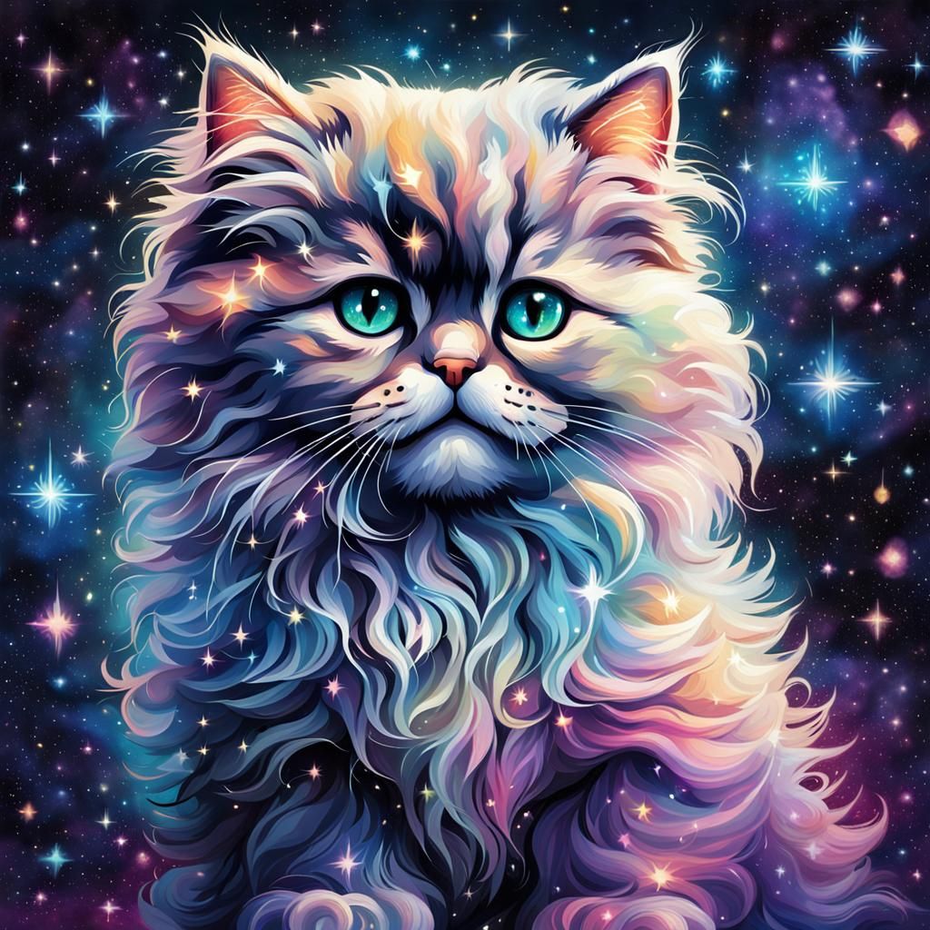 Cosmos star kitten..