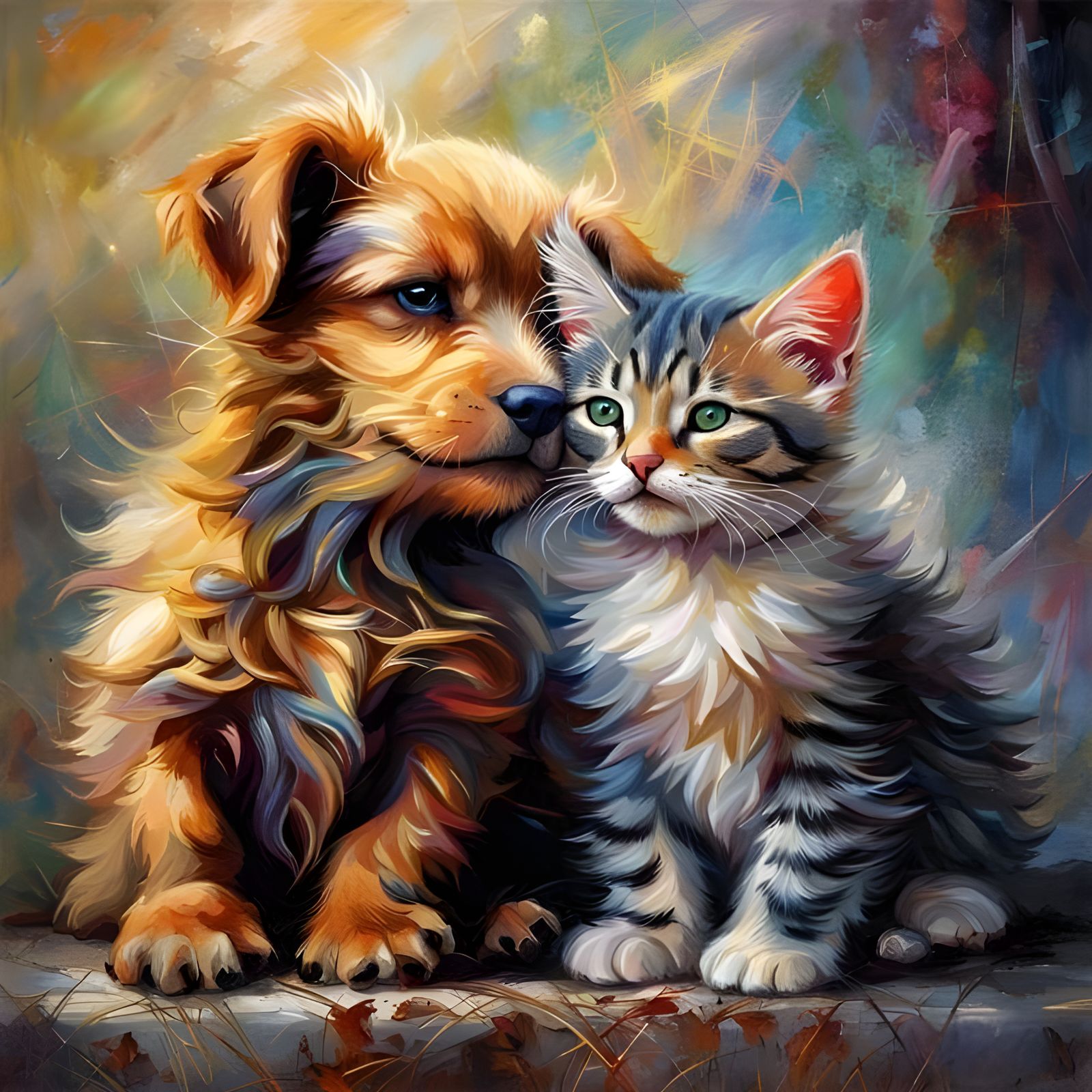 Friendship goes beyond differences  by @DeeB