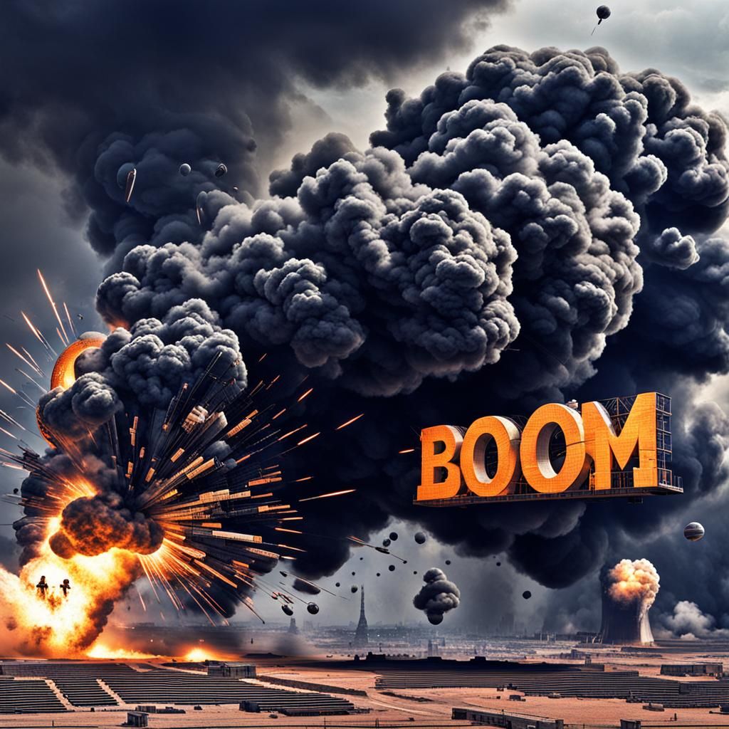 Boom!💣💣💣 Boom!