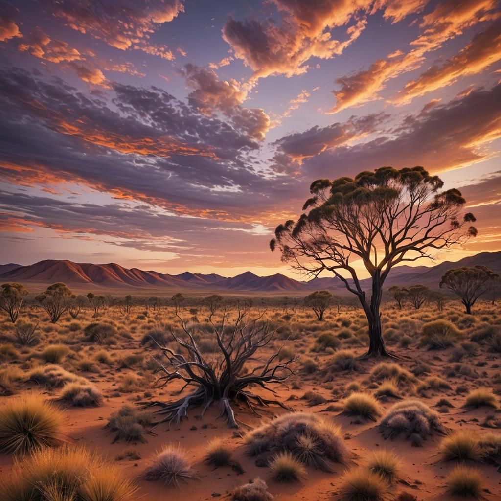 The Australian outback  by @Smodge