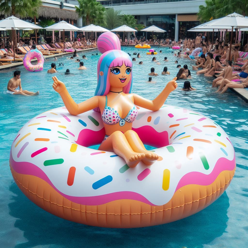 Pool toy girl 2