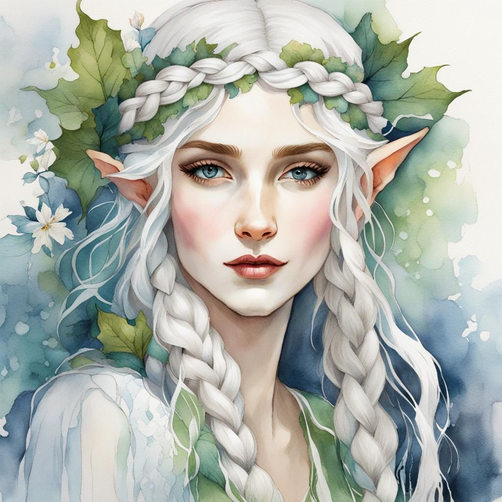 Snow Elf - AI Generated Artwork - NightCafe Creator