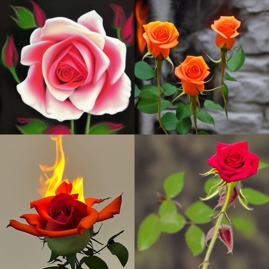 Fire Rose