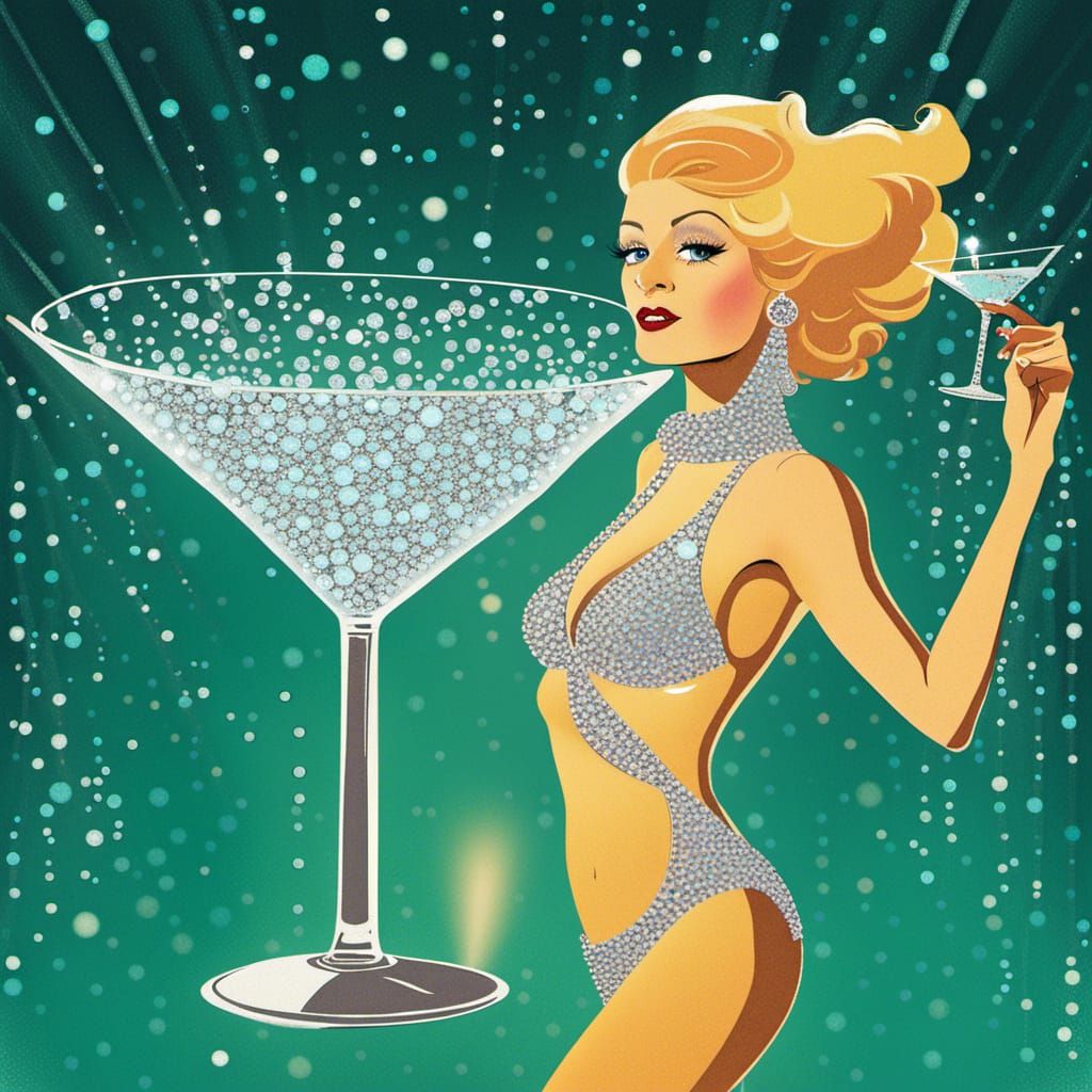 Sparkling Martini Magic