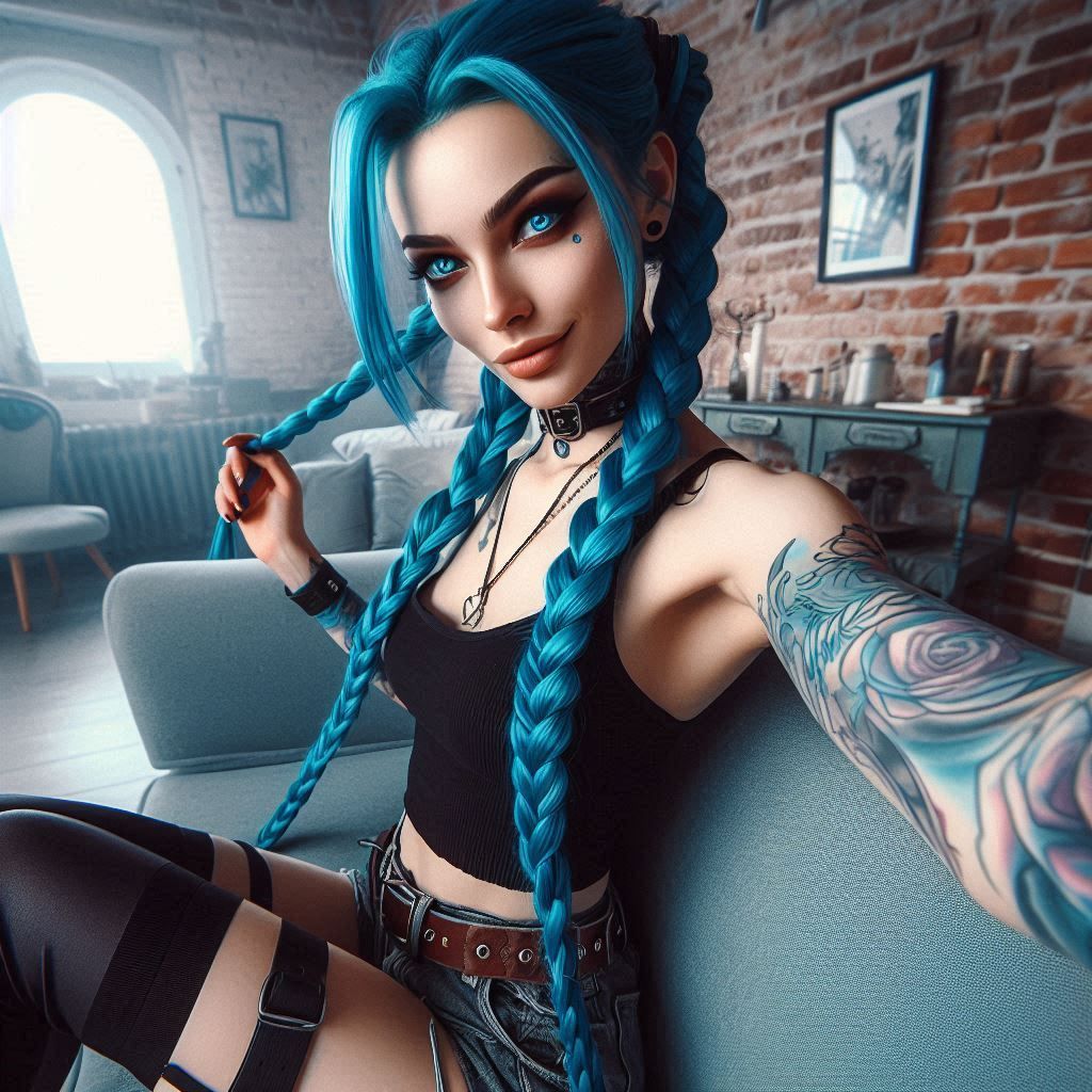 Realistic influencer Jinx ♥ x)