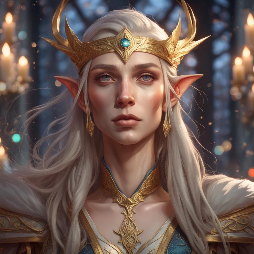 High elf of Valinor - AI Generated Artwork - NightCafe Creator