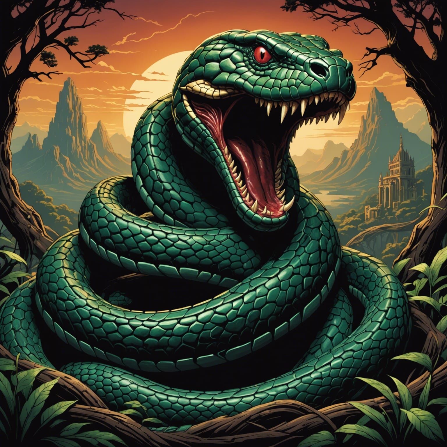 giant snake