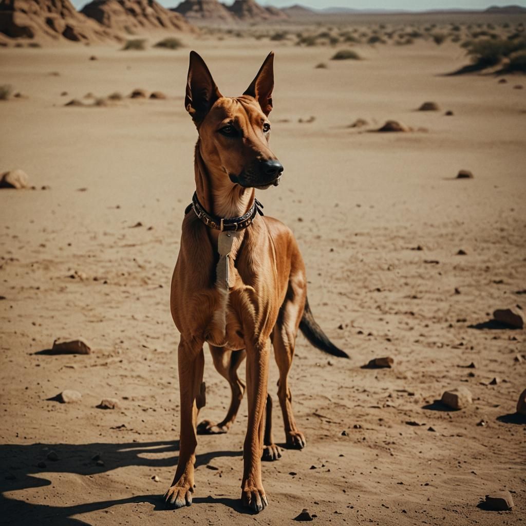 Majestic Pharoah Hound