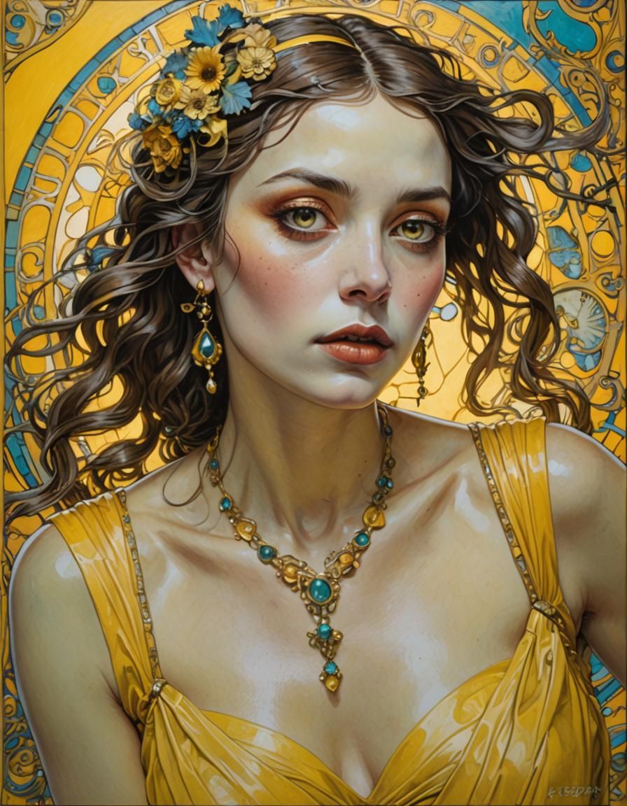 Lady in gold