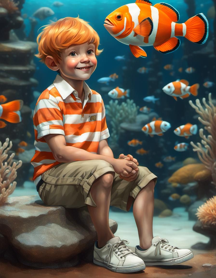 Nemo As A Human From Finding Nemo (Version 1)