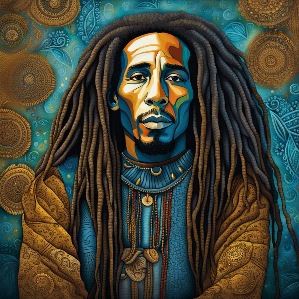 BOB MARLEY - AI Generated Artwork - NightCafe Creator