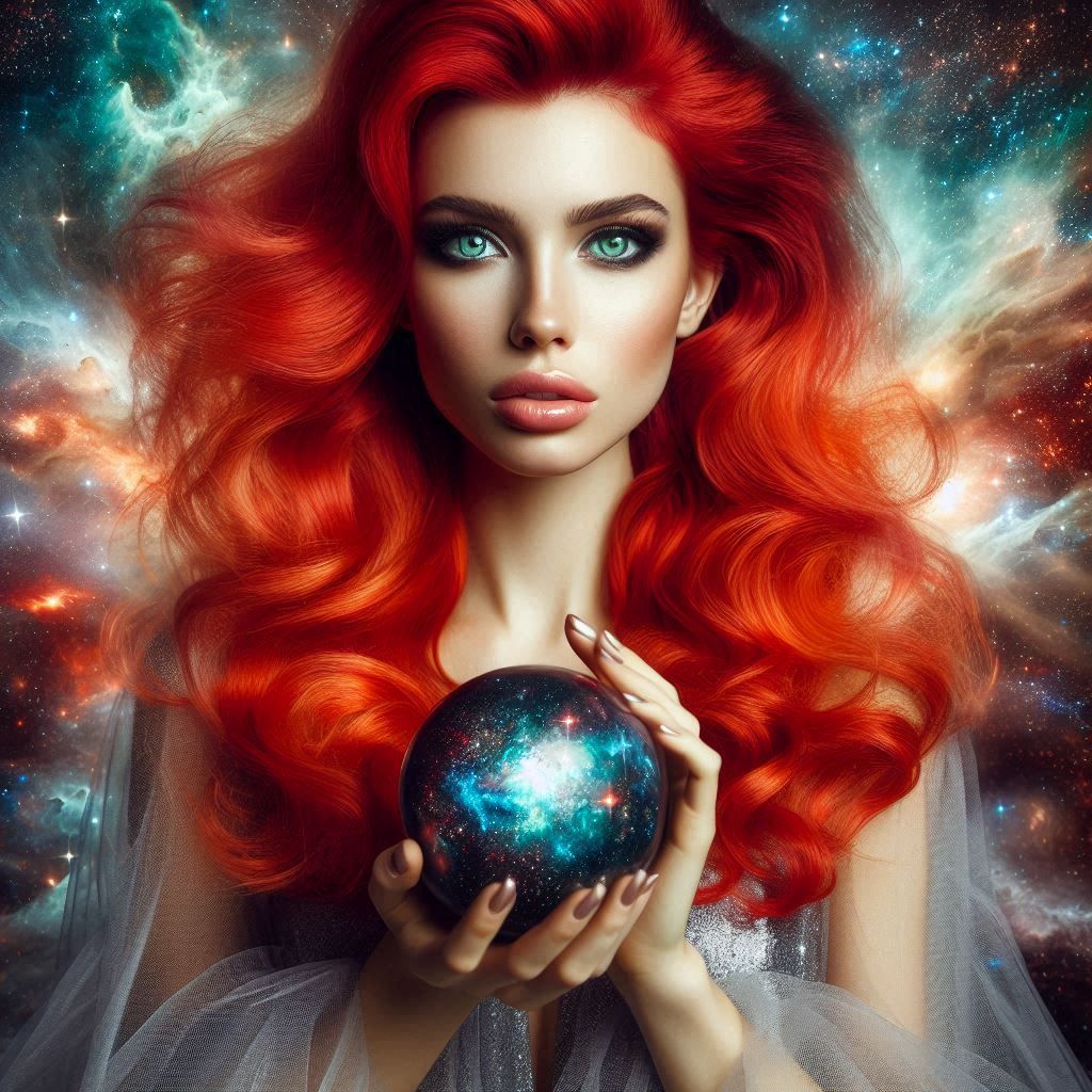 Redheaded goddess