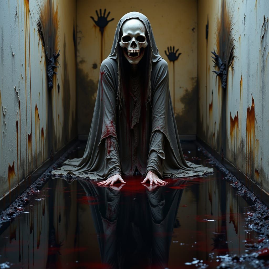 The Bloody Apparition: A Vision of Haunting Terror