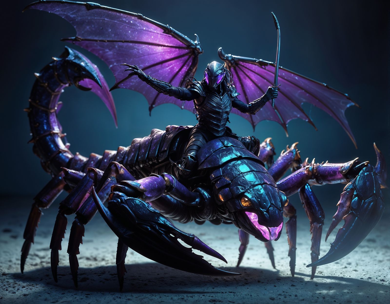 Winged Scorpion Rider