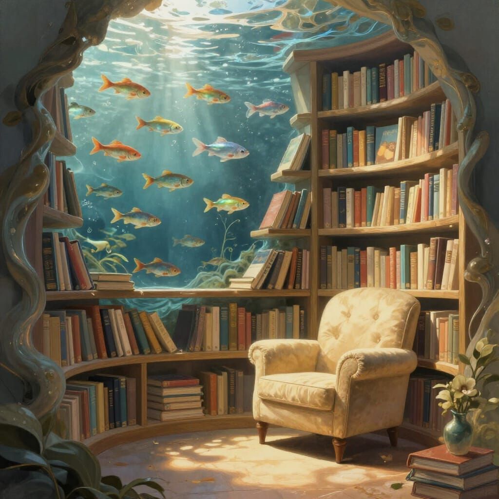 reading nook  by @Jay