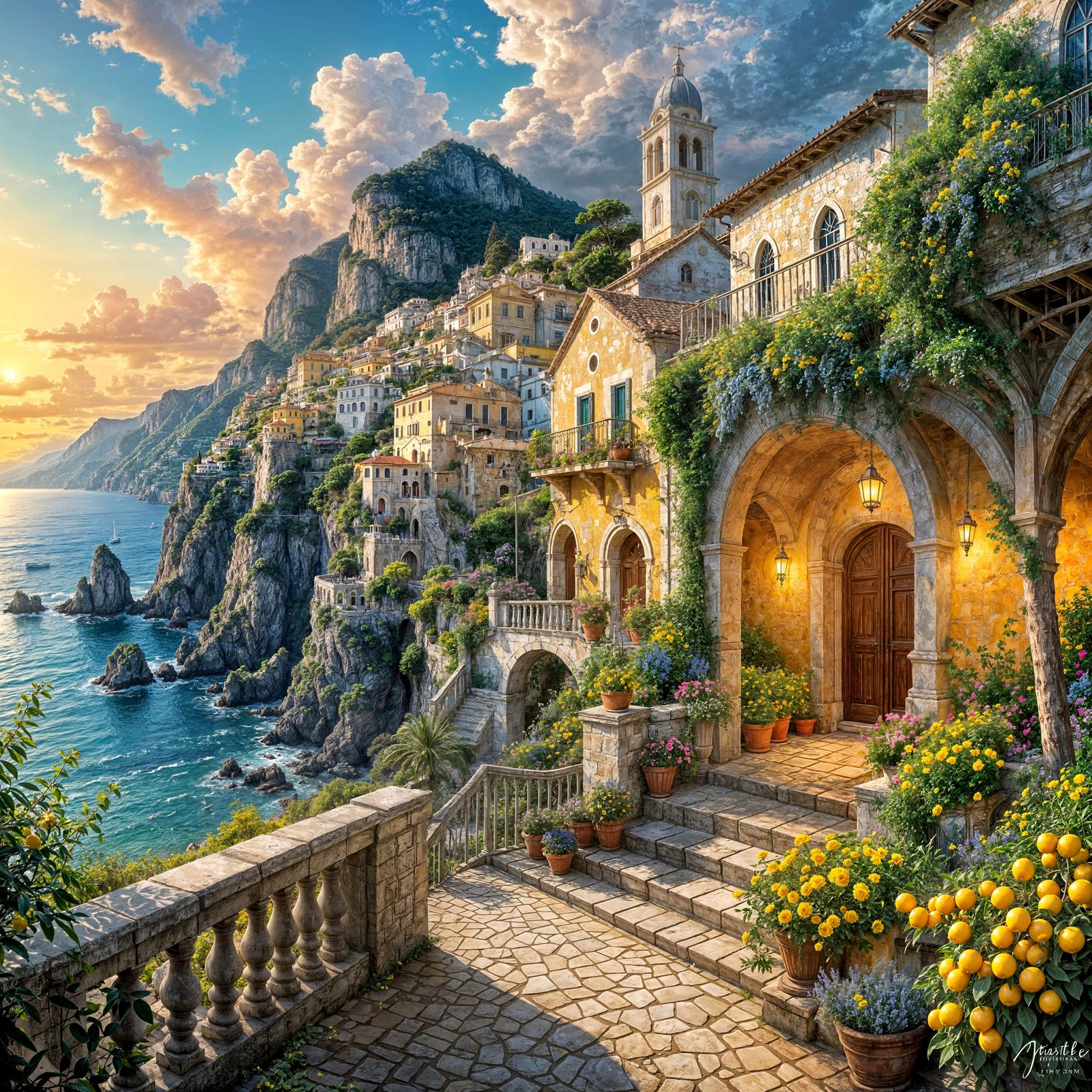 Dream of Amalfi coast  by @JackKerouac