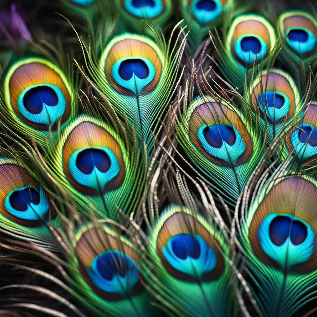 peacockfeathers - AI Generated Artwork - NightCafe Creator