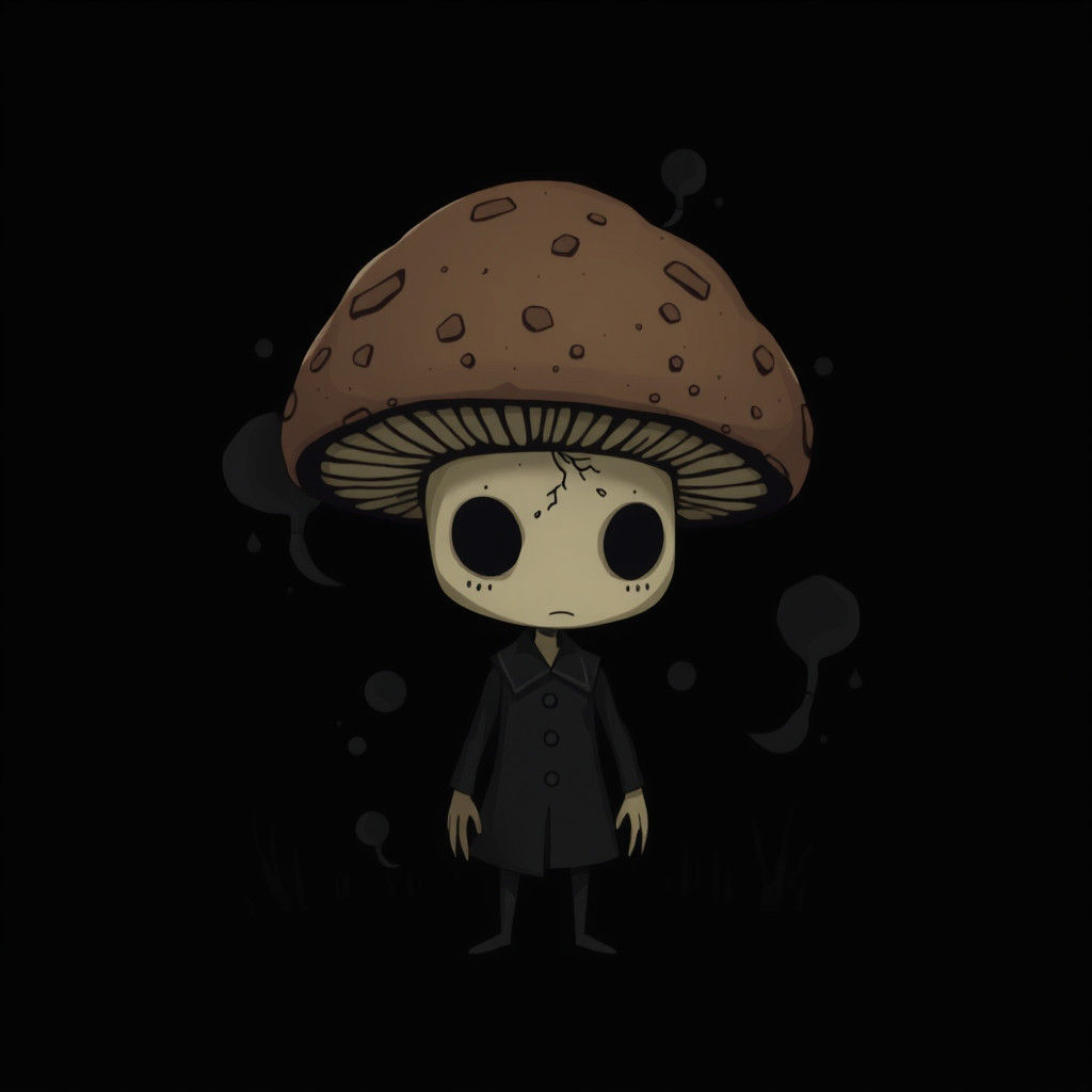  head is a mushroom 