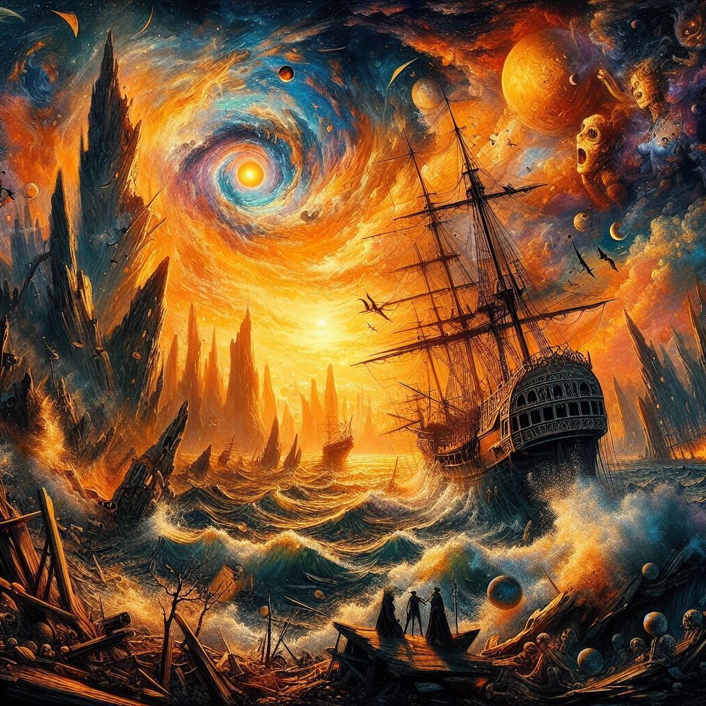 Poème de Louis Aragon Il advint qu'un beau soir l'univers se...
