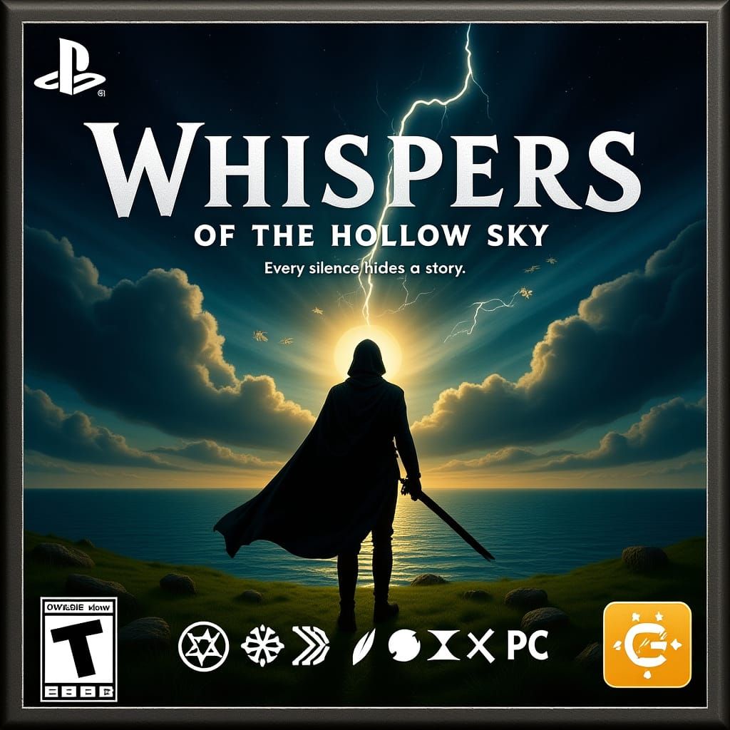 Whispers of the Hollow Sky  by @Moon